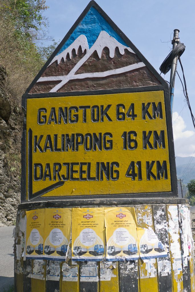 Road Sign, Sikkim