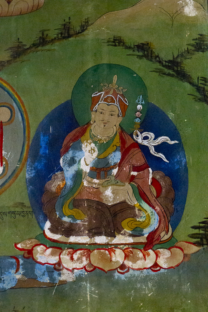 Guru Rinpcoche, Pemayangtse Monastery, Sikkim