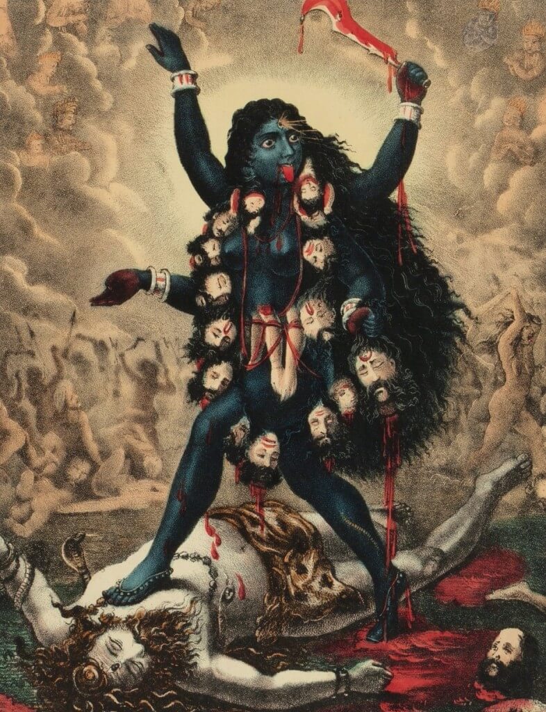 Hathyogi on X: , Meaning Behind The Lolling Tongue Of Maa Kali