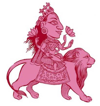 The Navadurga, Skandamata illustration by SATYA MOSES